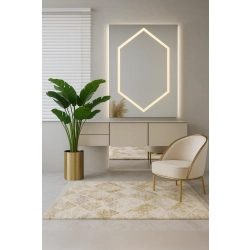 Lustro do toaletki w dwóch częściach z podświetleniem - GAZE GLAM LED